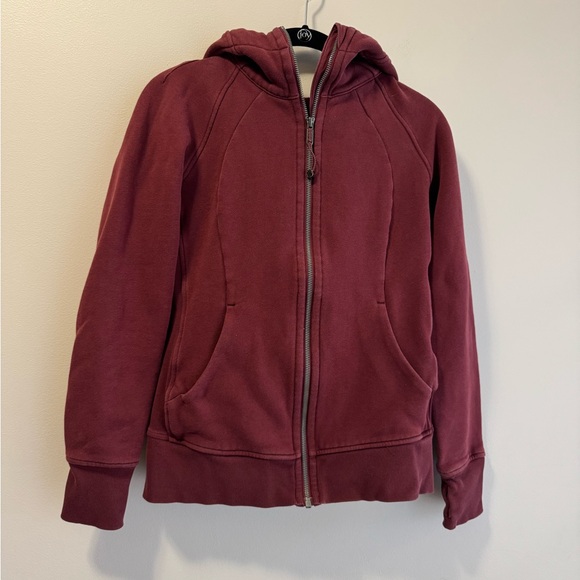 lululemon athletica Tops - Lululemon Scuba full-zip hoodie Women’s Size 6